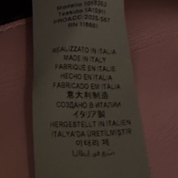 Versace Blush Pink Baroque Shoulder Bag - Picture 9 of 10